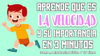 🤫Qué es la VELOCIDAD en la EDUCACIÓN FÍSICA🤸‍♂️ y su IMPORTANCIA en la VIDA COTIDIANA, en MINUTOS👆🕥❗