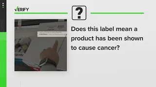 Verify | Does a label found on certain air fryers mean the product has been shown to cause cancer?