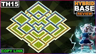 NEW BEST! TH15 Base 2022 | COC Town Hall 15 Hybrid/Farming/Trophy base Copy link | Clash of Clans