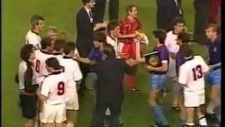 Milan-Steaua 1989 - minuti finali e festa in campo