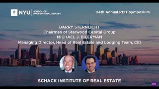 Barry Sternlicht Unplugged at the 24th Annual REIT Symposium