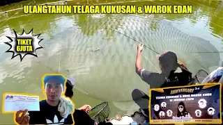 LOMBA EKSEKUTIF TELAGA KUKUSAN FT MMFC! | BABON 6,20 KG GEDE BANGET BROO!!