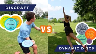 Discraft VS Dynamic Discs | ULTIMATE STARTER PACK CHALLENGE