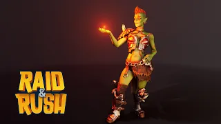 Orc Fire Mage Animation