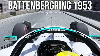 F1 Battenbergring | Lewis Hamilton Onboard | Assetto Corsa