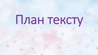 План тексту