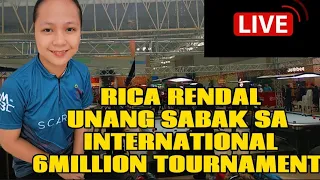 RICA RENDAL UNANG SABAK SA 6MILLION TOURNAMENT