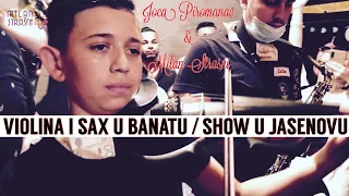 VIOLINA I SAX U BANATU / SHOW U JASENOVU / JOCA PIROMANAC i MILAN STRASNI / MIRKO,DRAGAN,MIKI