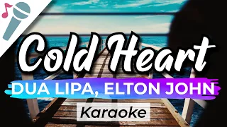 Dua Lipa, Elton John - Cold Heart - Karaoke Instrumental (Acoustic)