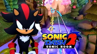 Sonic Dash 2 Sonic Boom NEW LOCATION!!! - SHADOW Widescreen 4K HD 60 FPS