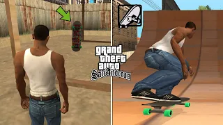 How To Find A Skateboard in GTA San Andreas? (Secret Weapon)