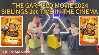 THE GARFIELD MOVIE 2024 | SIBLINGS FIRST TIME IN THE CINEMA