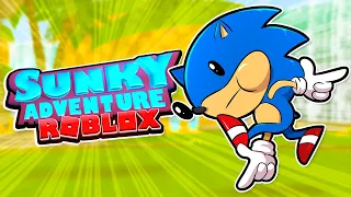 O FINAL ÉPICO E ENGRAÇADO DO SONIC NO ROBLOX! SUNKY ADVENTURE