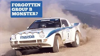 The Forgotten Group B Rotary | Mazda RX7 FB Group B Rally Car | 1985 Acropolis Top 3 Finisher