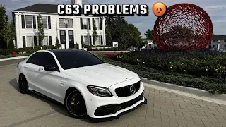 Things on the C63 AMG problems you'll have