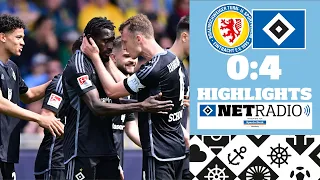 "DA IST ER WIEDER DRINNEN" | Eintracht Braunschweig vs. HSV | Highlights im HSVnetradio