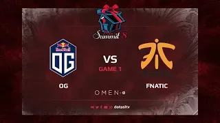 OG против Fnatic, Первая карта, Play-off Dota Summit 8