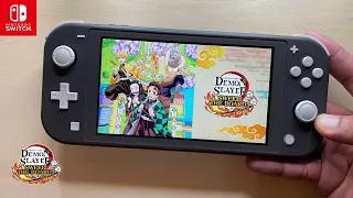 Demon Slayer -Kimetsu no Yaiba- Sweep the Board! Nintendo Switch Lite Gameplay