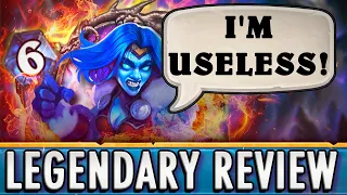 REVIEW OF ALL LEGENDARY CARDS: Hearthstone Crafting Guide for Standard and Wild