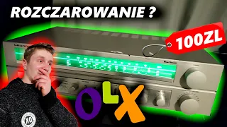 KUPIŁEM KOZACKI WZMACNIACZ NA OLX ! | JAKA JEST USTERKA ?? | GRUNDIG R400