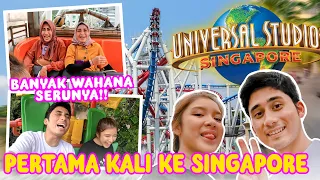 LIBURAN KE SINGAPORE MAIN DI UNIVERSAL STUDIOS BARENG KA ALSHAD !!