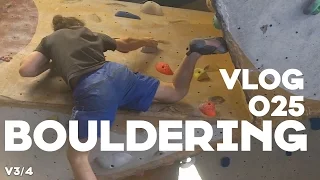 Bouldering Progress Vlog 025 - Struggling On Last Move