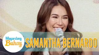 Samantha receives a message from her boyfriend | Magandang Buhay