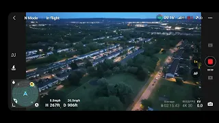 Mini 4 pro, Night Flying with Night Filter 🌙