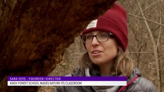 Knox Forest School turns the wilderness into its classroom