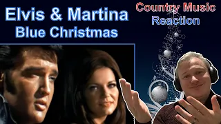 🇬🇧 Elvis Presley & Martina McBride - Blue Christmas (Reaction) | CLASSIC!! 🇬🇧