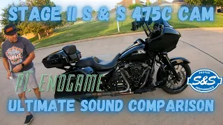 Stage 2 S&S 475c M8 Road Glide - Ultimate sound comparison