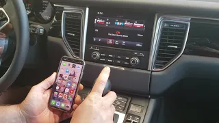 How to Bluetooth® Pair Android and iPhone to Porsche Macan