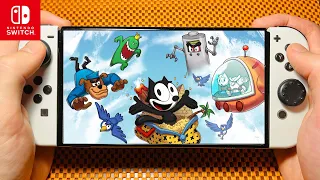 Felix the Cat Gameplay On Nintendo Switch Oled