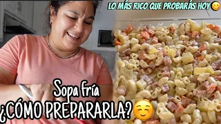 COMENZARÁN A  CONSTRUIR MI COCINA🤩SOPA FRÍA COMO PREPARARLA 😋