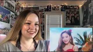 "Oh my GOD this RED number on her?! Shut up!" - TWICE Alcohol Free MV Reaction