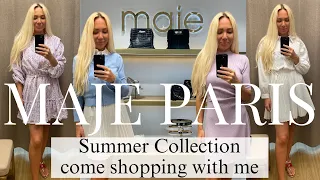 MAJE PARIS HAUL TRY ON SUMMER COLLECTION | COME SHOPPING WITH ME TO MAJE