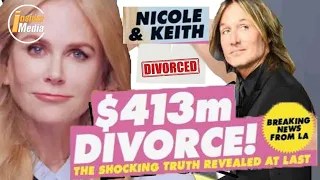 Ending: Nicole Kidman and Keith Urban divorce.