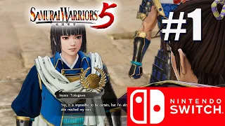 Samurai Warriors 5 Nintendo Switch Gameplay Walkthrough Part 1   Chapter 1 Nobunaga's Path