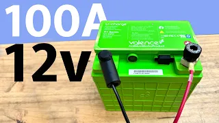 100A Capable 12v LiFePO4 Valence Battery