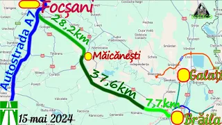 Drum Expres Focșani - Brăila: Situația din 15 mai 2024 și Lotizare