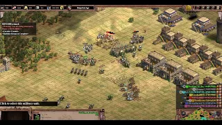 Bulgarian cavarly | Noob 4v4 | Land Nomad | Age Of Empires 2