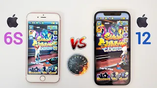 iPhone 12 vs iPhone 6S SPEED Test - A 5 Year Improvement!