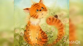 Песенка рыжий кот,,Мурлыка"🐱.Минус