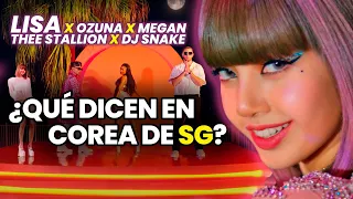 SG is OUT with LISA, OZUNA, MEGAN THEE STALLION and DJ SNAKE.  What netizens say.