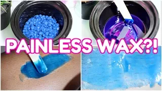 FIRST TIME TRYING PAINLESS WAX | WTF?!