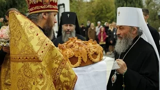 Визит Блаженнейшего митрополита Онуфрия в Святые Горы