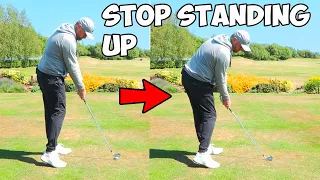 Do This To Stop Standing Up During Your Golf Swing