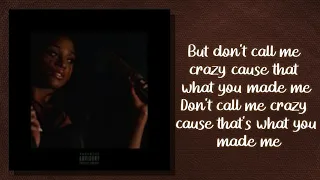 Ashlee - Don't Call Me Crazy (Lyrics)