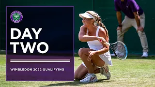 LIVE: Wimbledon Qualifying 2022 - Day Two