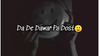 Pashto Sad Poetry Status Video For WhatsApp || Laka Da Mar 🐍|| Mood Off Status